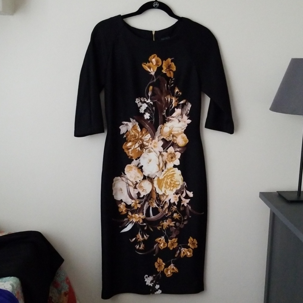 Bodycon scuba dress